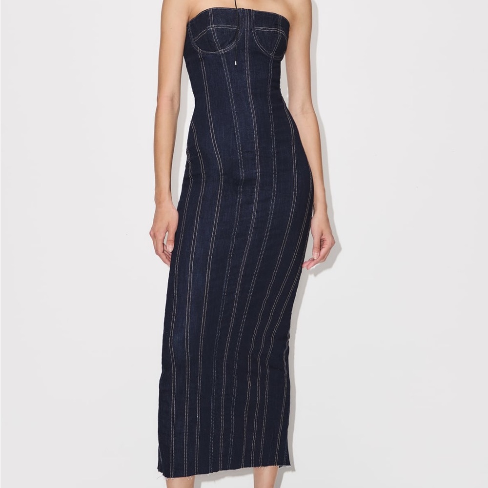 Denim Dress as seen in Z a r a